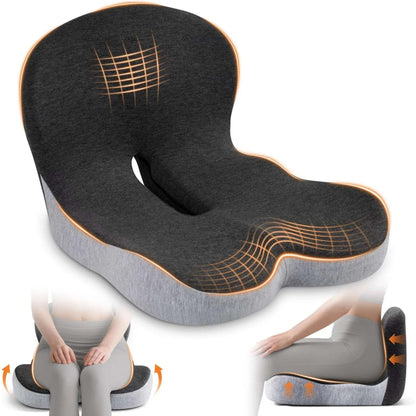 OYA Memory Foam Orthopedic Seat Cushion